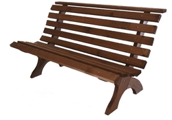 RETRO dřevěná lavice - MOŘENÁ .