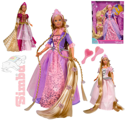 SIMBA Panenka princezna Steffi Rapunzel 30cm set s doplňky 3 druhy SIMBA Panenka princezna Steffi Rapunzel 30cm set s doplňky 3 druhy