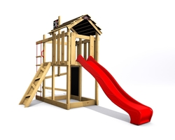 Dětské hřiště Monkey´s Home Malý pirát ZET se skluzavkou .
