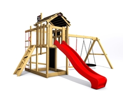 Dětské hřiště Monkey´s Home Malý pirát RED Dětské hřiště Monkey´s Home Malý pirát RED