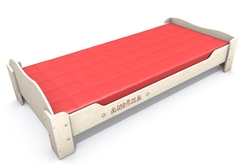 Dětská dřevěná postel Anička 76x166x40