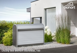 Biohort Úložný box StoreMax® 160, stříbrná metalíza .