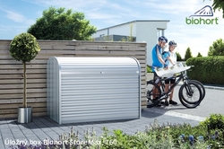 Biohort Úložný box StoreMax® 160, šedý křemen metalíza .
