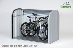 Biohort Úložný box StoreMax® 190, šedý křemen metalíza .