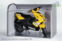 Biohort Úložný box StoreMax® 190, šedý křemen metalíza .