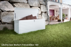 Biohort Úložný box FreizeitBox 180, stříbrná metalíza .