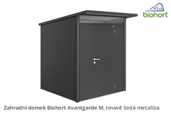 Biohort Zahradní domek AVANTGARDE A1, tmavě šedá metalíza .