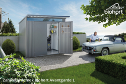 Biohort Zahradní domek AVANTGARDE A5, tmavě šedá metalíza .