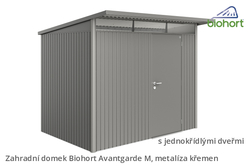 Biohort Zahradní domek AVANTGARDE A7, šedý křemen metalíza .