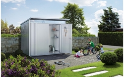 Biohort Zahradní domek AVANTGARDE A5, stříbrná metalíza .