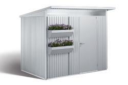 Biohort FloraBoard květinové truhlíky stříbrná metalíza (balení 2ks) .