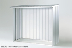 Biohort Zadní stěna WoodStock® 150, šedý křemen metalíza .