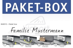 Biohort Box na balíky Paket-Box tmavě šedá metalíza .