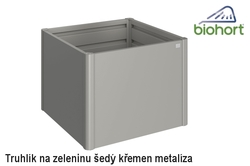 Biohort Zvýšený truhlík na zeleninu 1 x 1 šedý křemen metalíza .