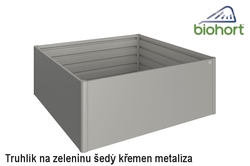 Biohort Zvýšený truhlík na zeleninu 2 x 2 šedý křemen metalíza .