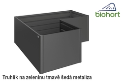 Biohort Zvýšený truhlík na zeleninu L tmavě šedá metalíza .