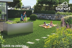 Biohort Mezipodlážky 2 x 1 tmavě šedá metalíza .