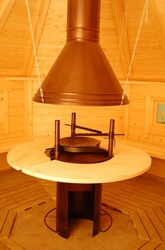 ZAHRADNÍ DOMEK Eva 11,4 m2 (průměr 379 cm) 44mm