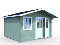 ZAHRADNÍ DOMEK Emma 10,4 m2 (380cm x 320cm) tl. 34mm