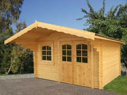 ZAHRADNÍ DOMEK Sally 12,3m2 (380x380cm) tl. 44mm