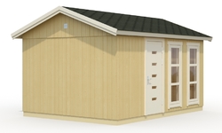 ZAHRADNÍ DOMEK Ly 13,6 m2 (330x453cm) tl. 18+70mm
