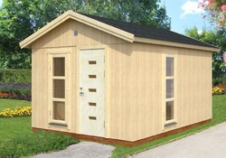 ZAHRADNÍ DOMEK Ly 13,6 m2 (330x453cm) tl. 18+70mm
