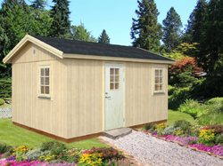 ZAHRADNI DOMEK Hedwig 13,6 m2 332 x 294 mm tl.:18 + 70 mm