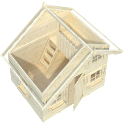 Dětský domek TOM (220cm x 180cm) tl. 16mm