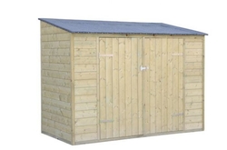 Nářaďový domek (dřevník)  H2 (274 x 115 cm) tl. 19mm (274x115 cm) tl. 19mm