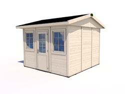 Zahradní domek HEROLD A3333A Premium 9,6 m2 327x327 cm tl. 19 mm