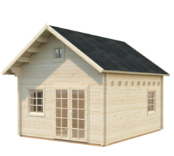 Zahradní domek KENDRA 18,4 m2 (399x499cm) tl. 70mm