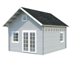Zahradní domek KENDRA 18,4 m2 (399x499cm) tl. 70mm