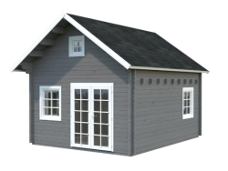 Zahradní domek KENDRA 18,4 m2 (399x499cm) tl. 70mm