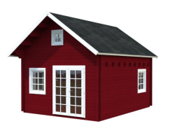 Zahradní domek KENDRA 18,4 m2 (399x499cm) tl. 70mm