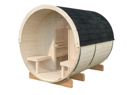 Barelová sauna Anita 1,3 + 0,7 m2 (bez kamen) .