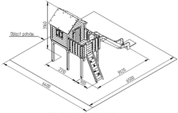 Dětský domek Pavlína 145 .