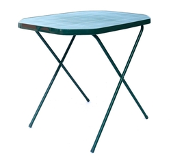 Stůl CAMPING 53x70 - zelený .
