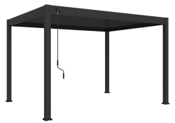 Bioklimatická pergola INTRO NEO 4x3 m, hliník - volně stojící .