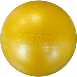 ACRA Míč overball 230mm žlutý fitness gymball rehabilitační do 150kg ACRA Míč overball 230mm žlutý fitness gymball rehabilitační do 150kg