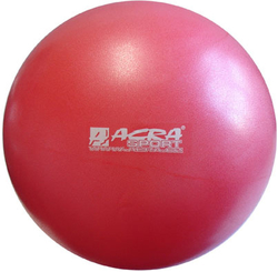 ACRA Míč overball 300mm červený fitness gymball rehabilitační do 120kg ACRA Míč overball 300mm červený fitness gymball rehabilitační do 120kg