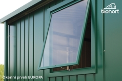 Biohort Okenní prvek pro EUROPA, stříbrná metalíza .