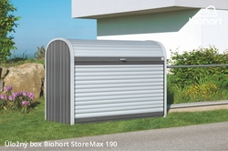 Biohort Úložný box StoreMax® 190, šedý křemen metalíza .