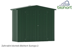 Biohort Zahradní domek EUROPA 2, tmavě zelená .