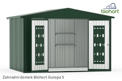 Biohort Zahradní domek EUROPA 5, tmavě zelená .