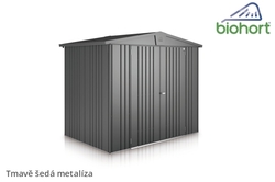 Biohort Zahradní domek EUROPA 7, tmavě šedá metalíza .
