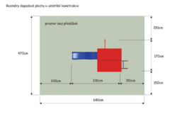 Flexi věž se střechou - 100 T Premium Flexi věž se střechou - 100 T Premium