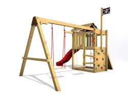 Dětské hřiště Monkey´s Home Malý pirát JIM bez skluzavky