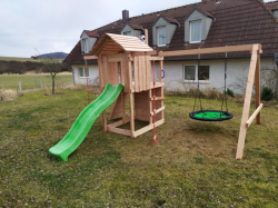 Dětské hřiště Monkey´s Home Malý pirát JIM bez skluzavky
