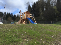 Dětské hřiště Monkey´s Home Malý pirát JIM bez skluzavky