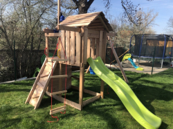 Dětské hřiště Monkey´s Home Malý pirát JIM bez skluzavky
